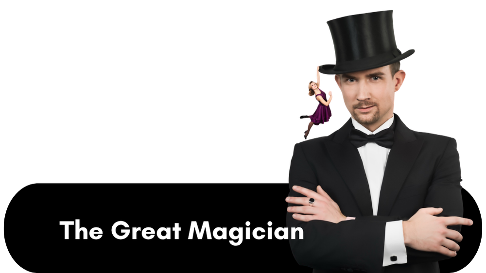 goochelaar Dion - The great magician goochelact