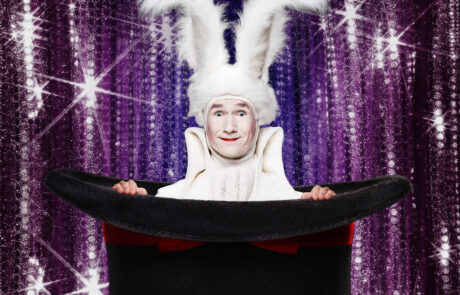 goochelaar Dion - goochelact The White Magic Rabbit